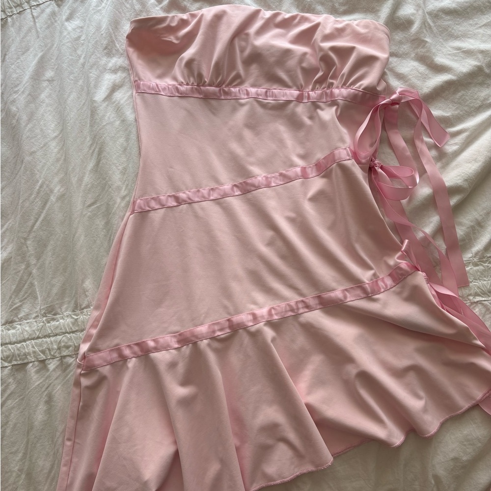 Finesse Ballet Pink Strapless Dress